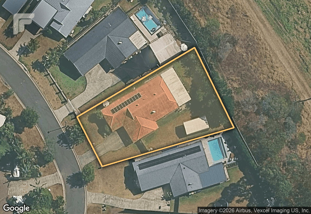 Aerial view of 9 Comet Court