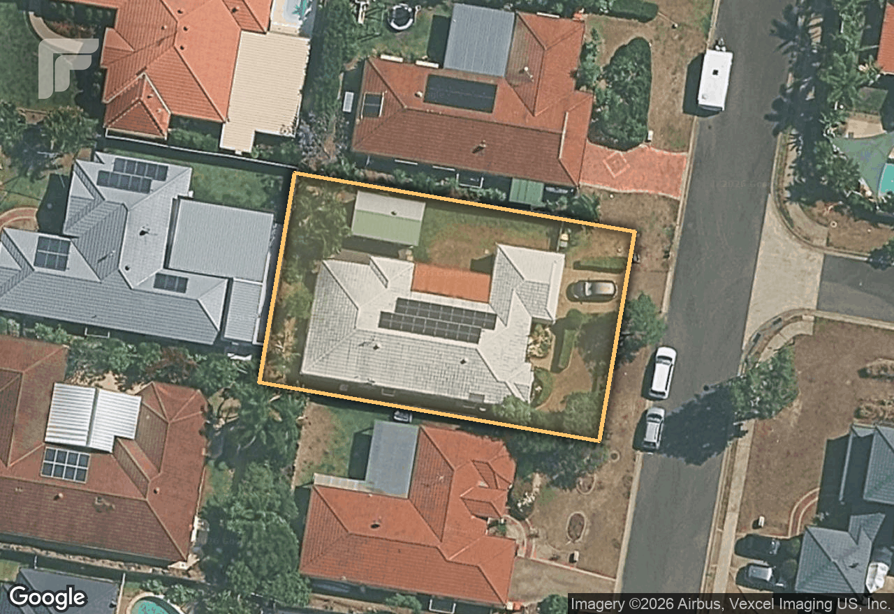 Aerial view of 9 Beckington Terrace
