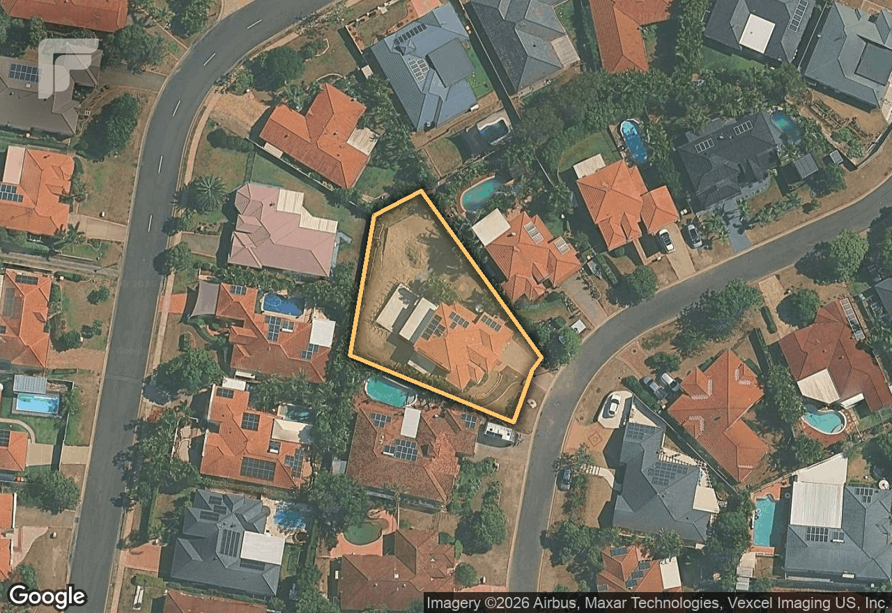 Aerial view of 9 Shepton Crescent