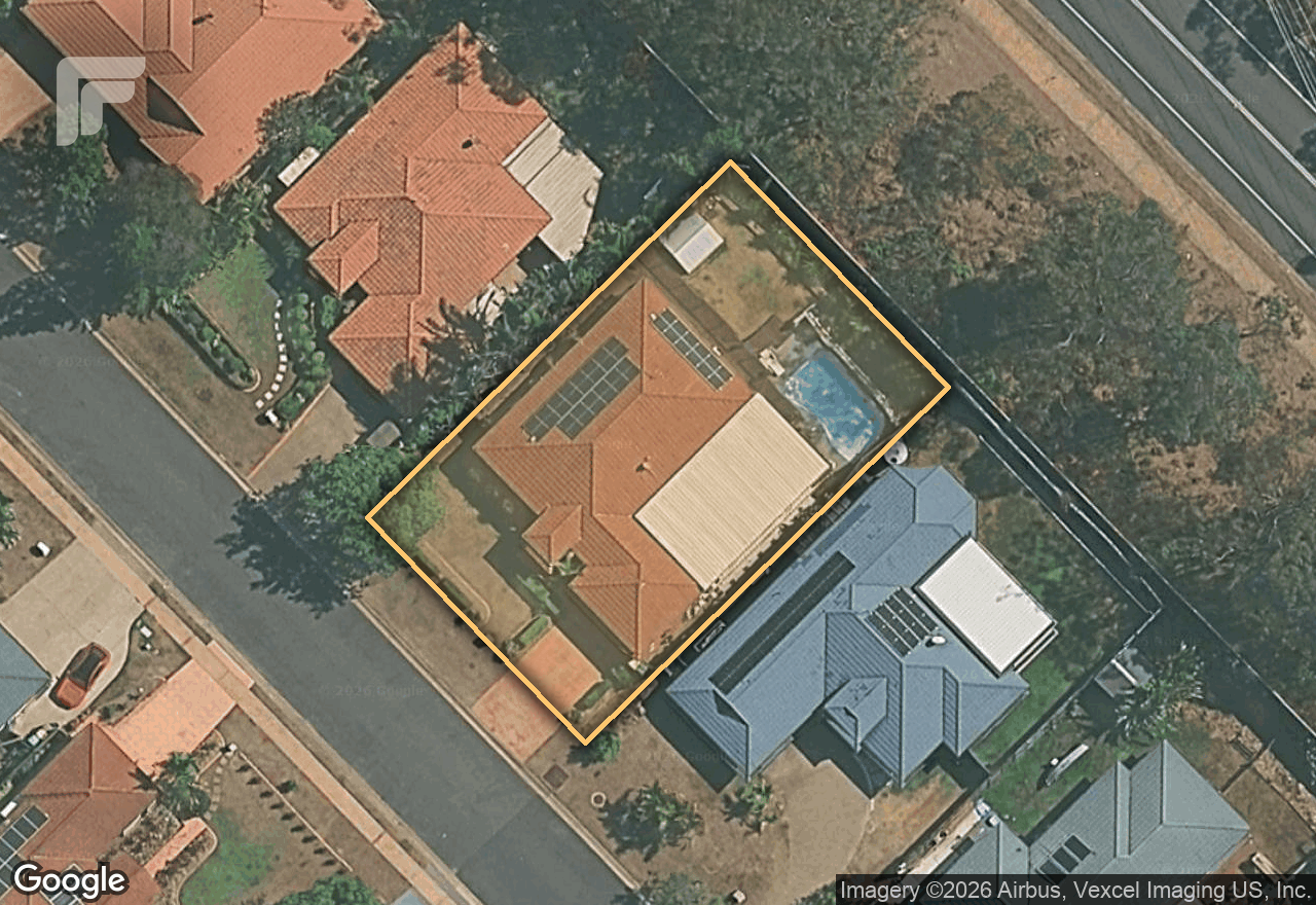 Aerial view of 16 Wiltshire Drive