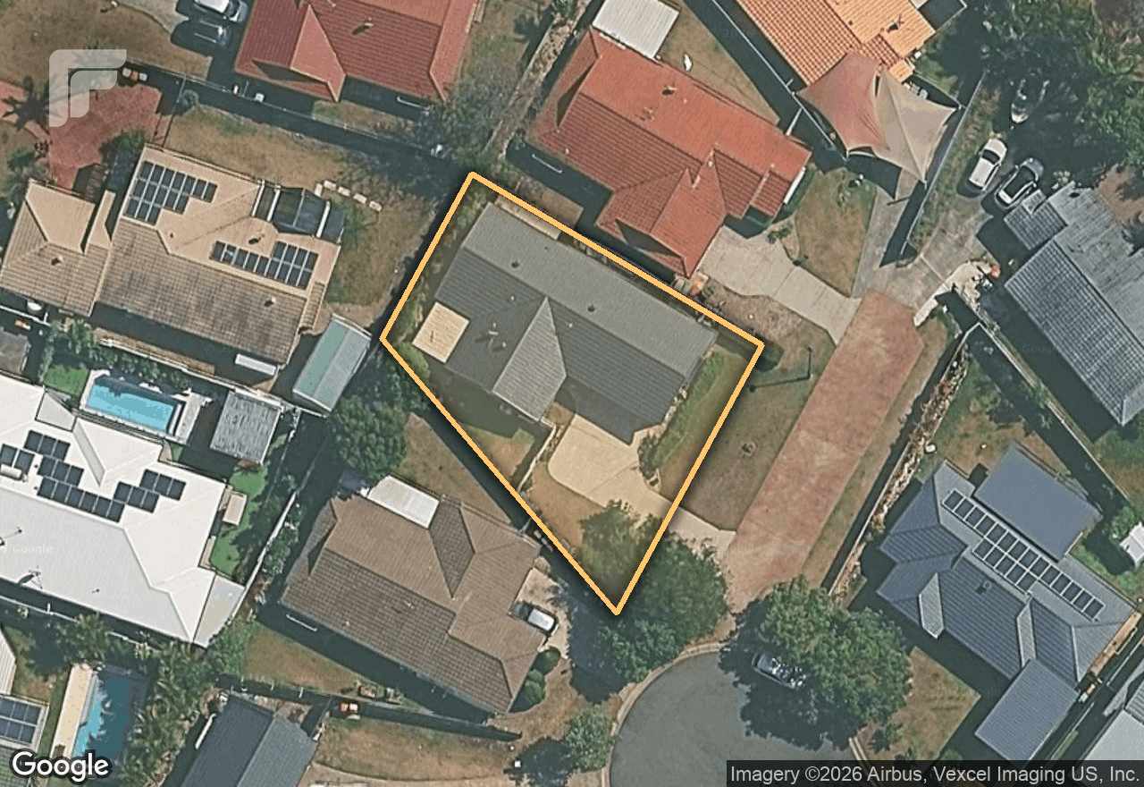 Aerial view of 16 Comet Court
