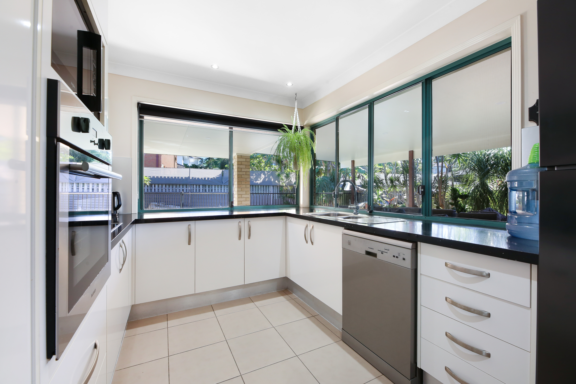 The renovated kitchen at 12 Stockman Crescent, Mudgeeraba