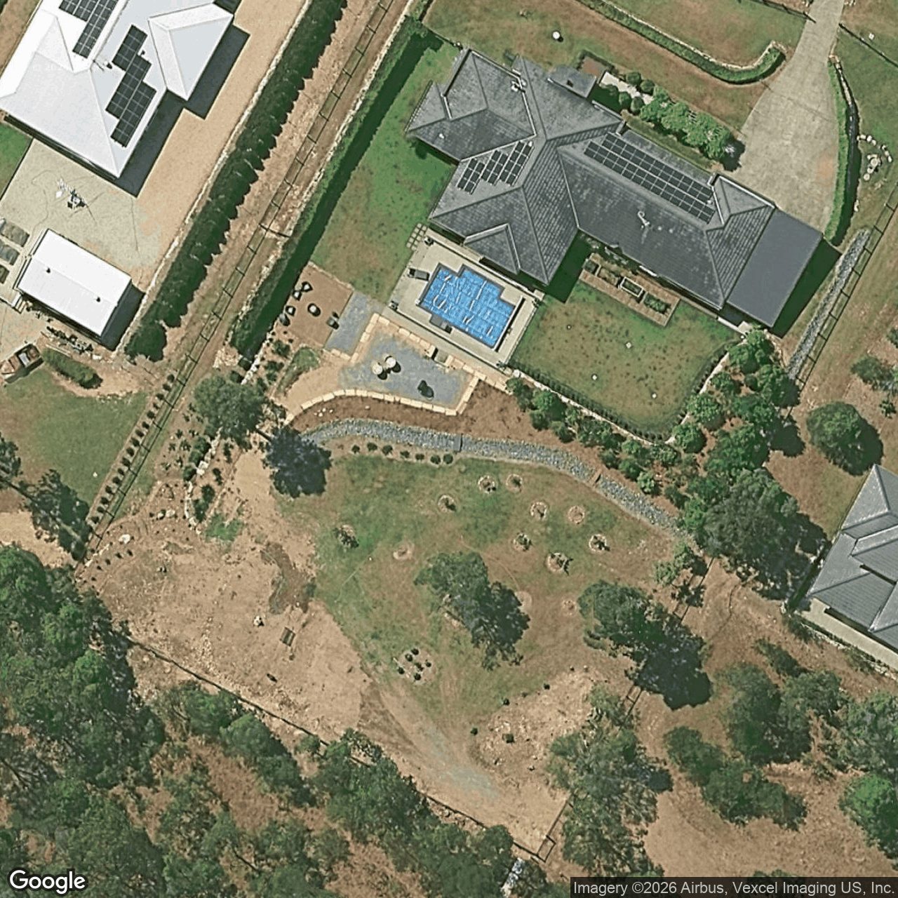 Aerial view of 71 Whiptail Place, Advancetown QLD 4211