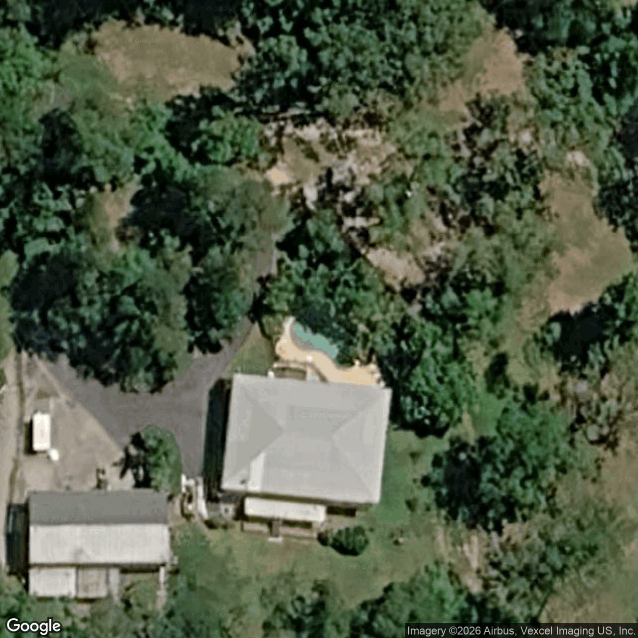 Aerial view of 185 Austinville Road, Austinville QLD 4213