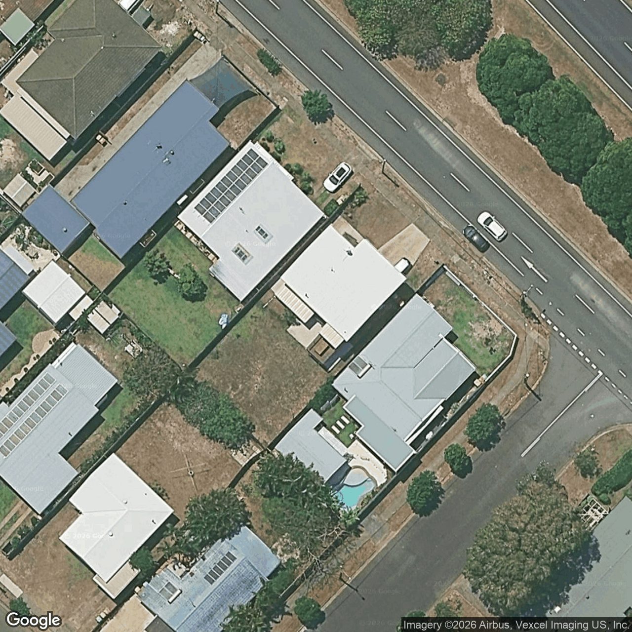 Aerial view of 298 Coolangatta Road, Bilinga QLD 4225