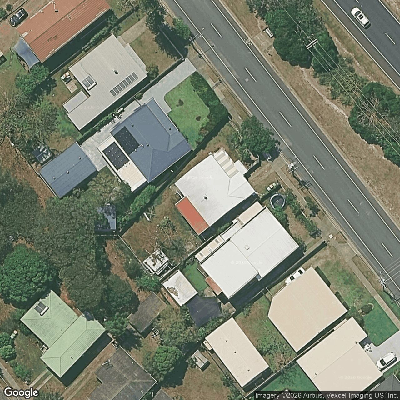 Aerial view of 316 Coolangatta Road, Bilinga QLD 4225