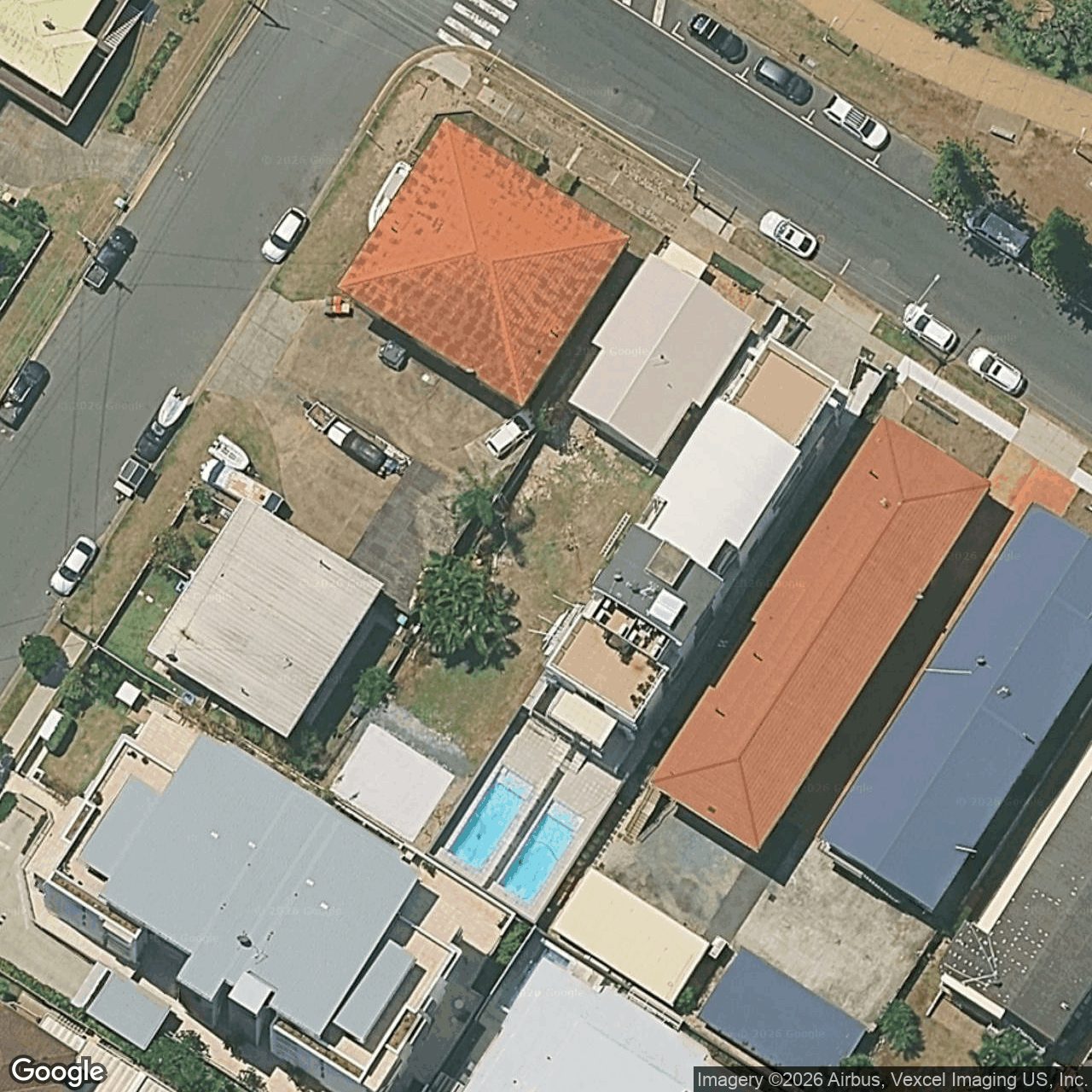 Aerial view of 64 Pacific Parade, Bilinga QLD 4225