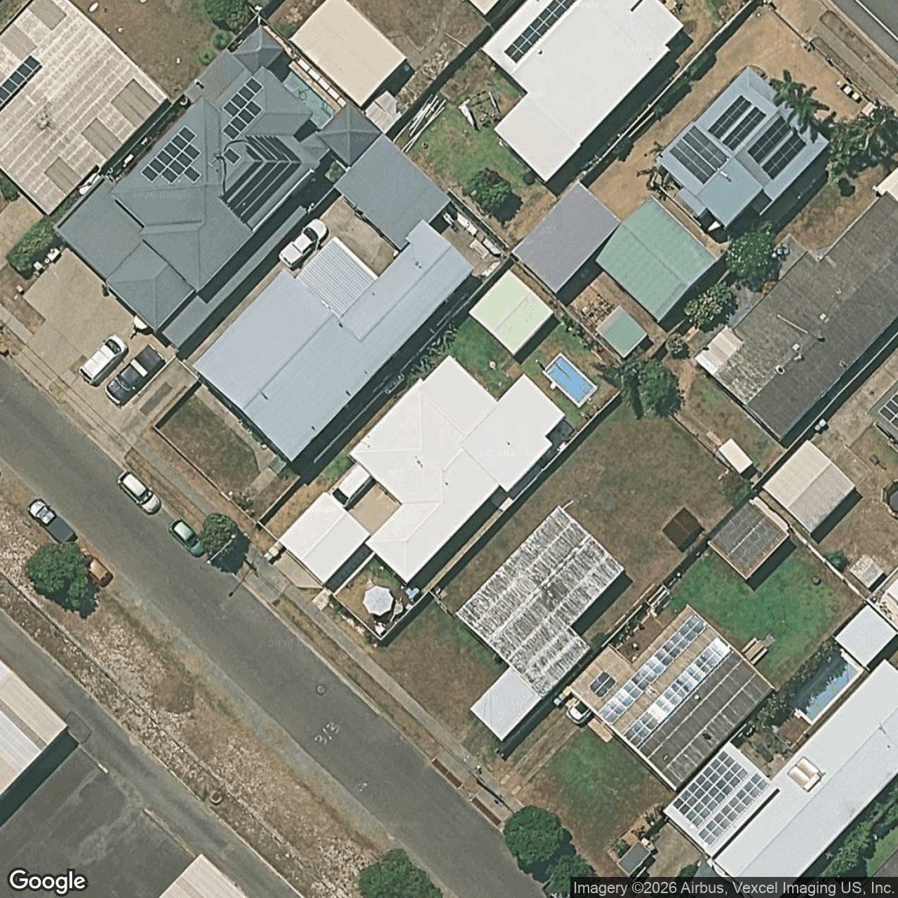 Aerial view of 281 Adina Avenue, Bilinga QLD 4225