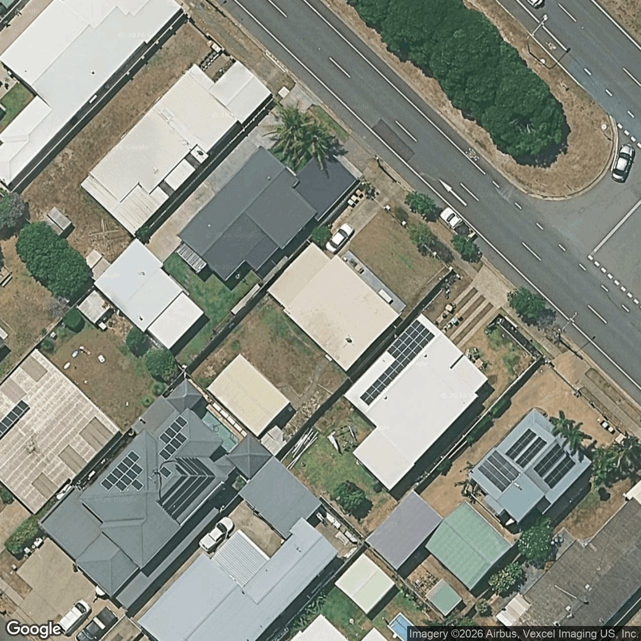 Aerial view of 286 Coolangatta Road, Bilinga QLD 4225