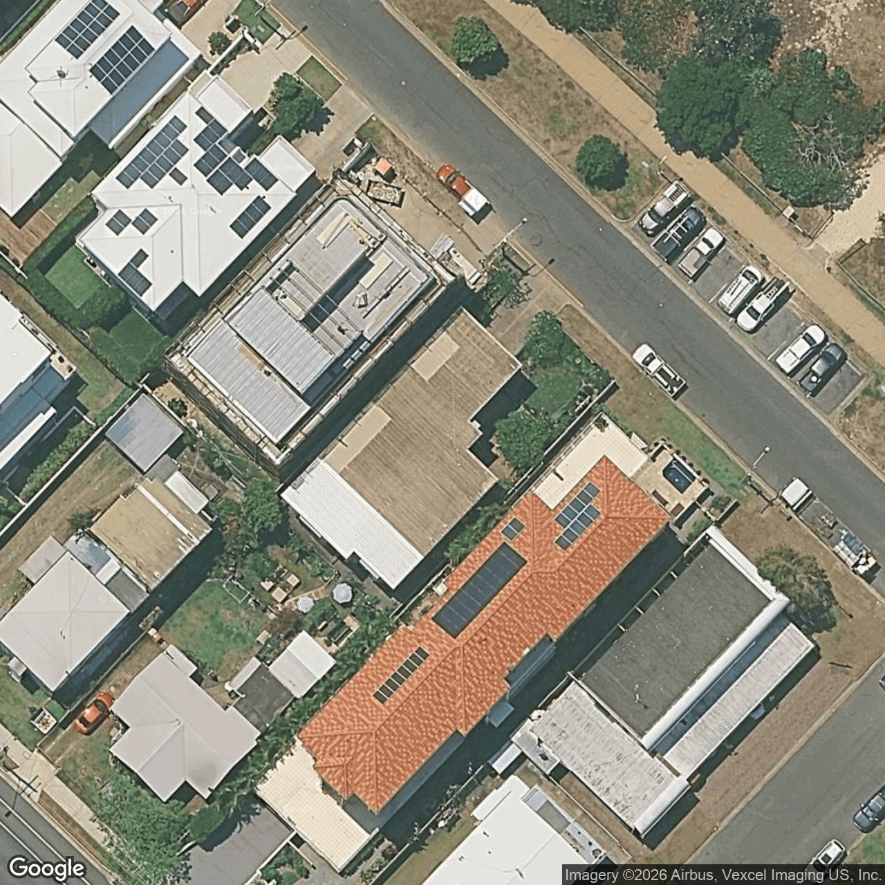Aerial view of 226 Pacific Parade, Bilinga QLD 4225