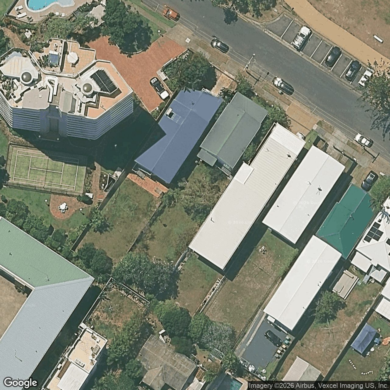 Aerial view of 130 Pacific Parade, Bilinga QLD 4225