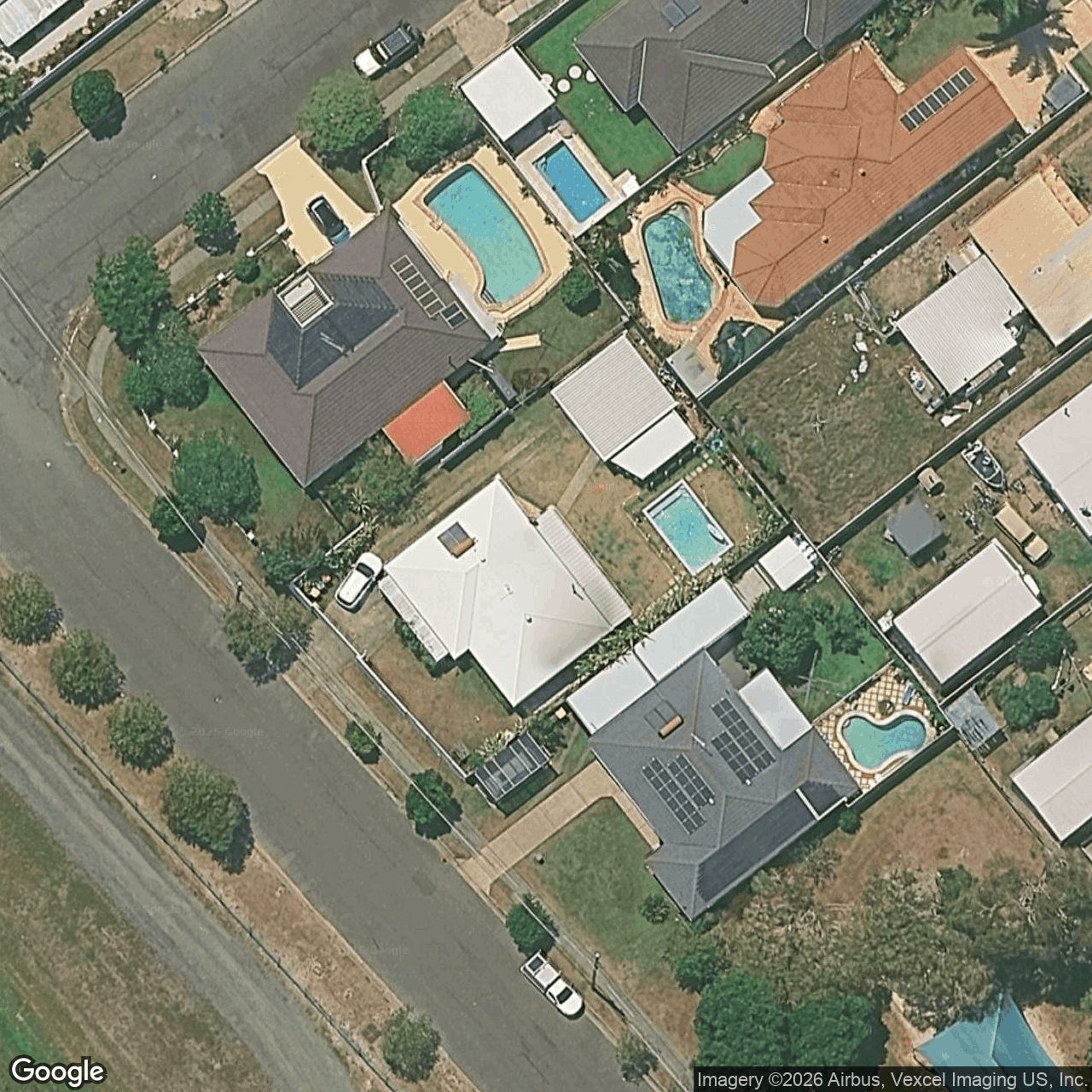 Aerial view of 325 Adina Avenue, Bilinga QLD 4225