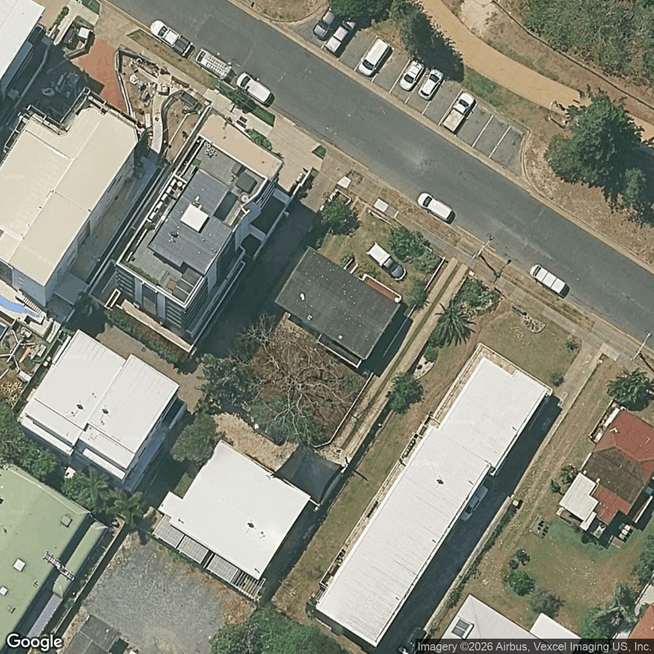 Aerial view of 92 Pacific Parade, Bilinga QLD 4225