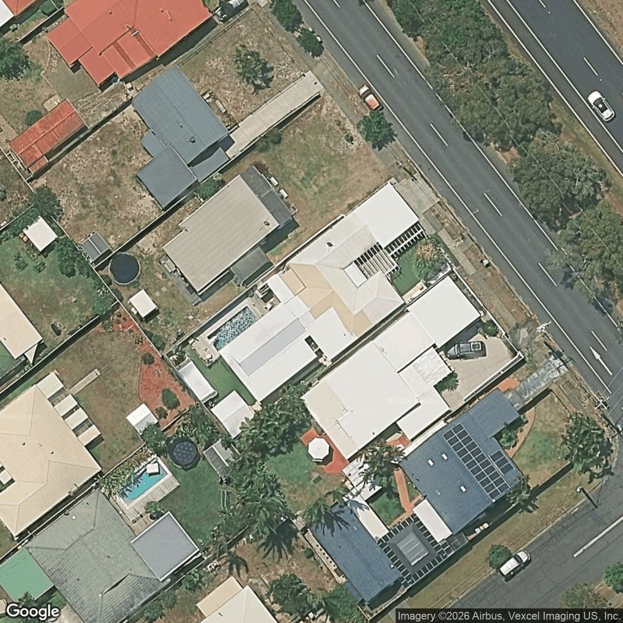 Aerial view of 364 Coolangatta Road, Bilinga QLD 4225