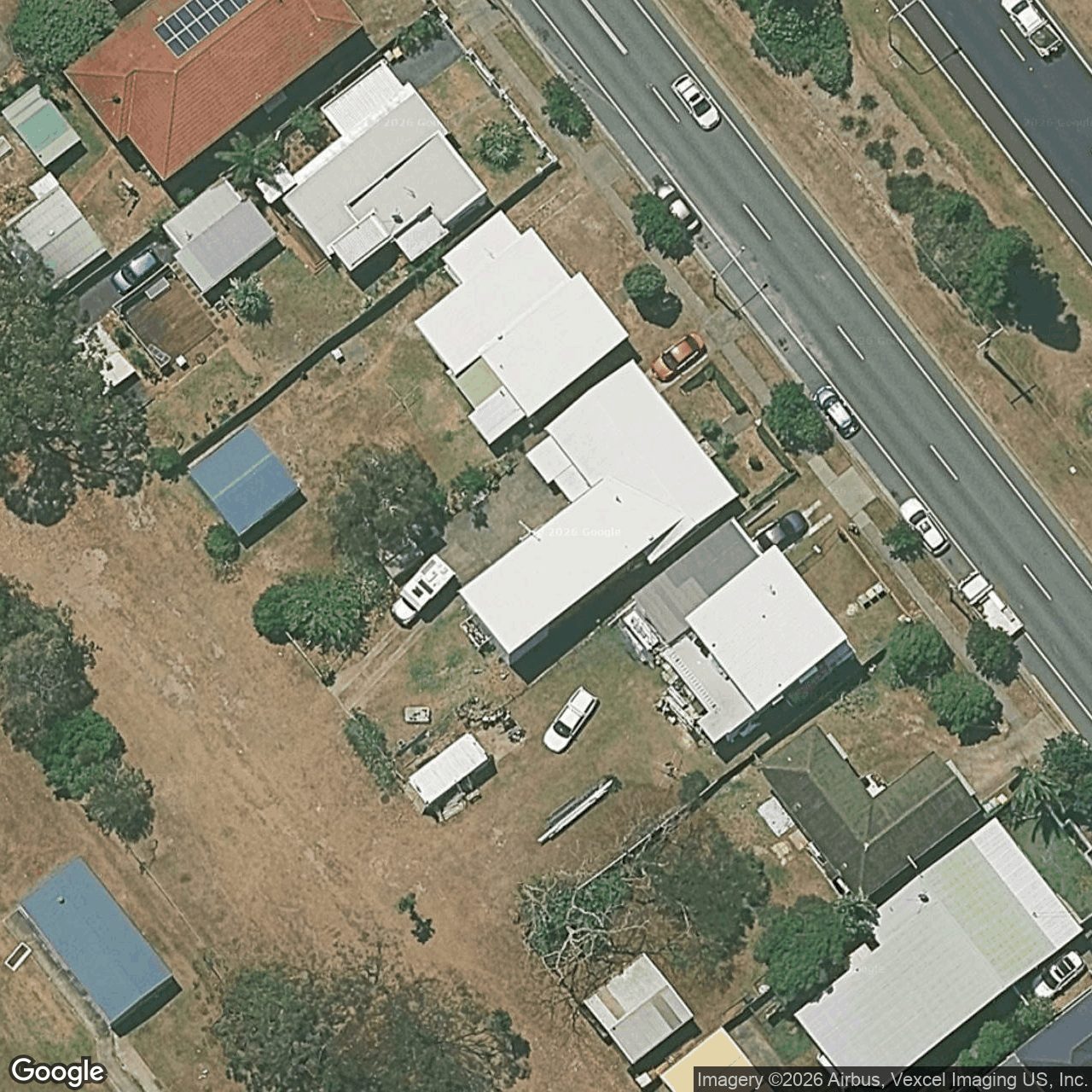 Aerial view of 396 Coolangatta Road, Bilinga QLD 4225