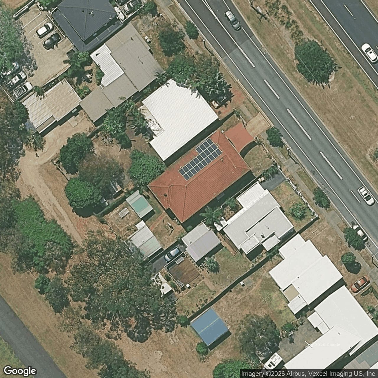 Aerial view of 402 Coolangatta Road, Bilinga QLD 4225