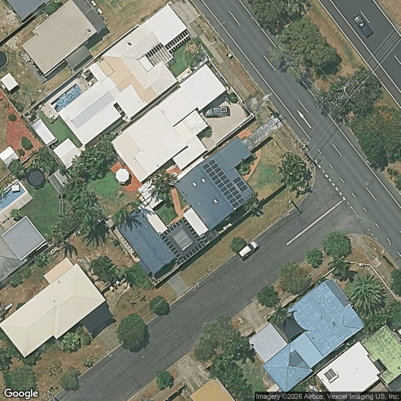 Aerial view of 360 Coolangatta Road, Bilinga QLD 4225
