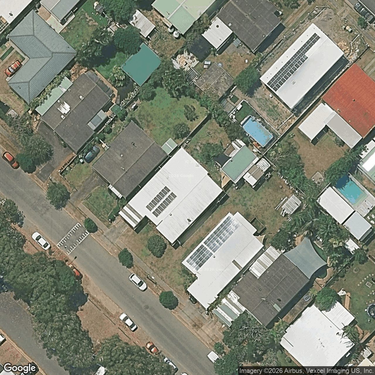 Aerial view of 255 Adina Avenue, Bilinga QLD 4225