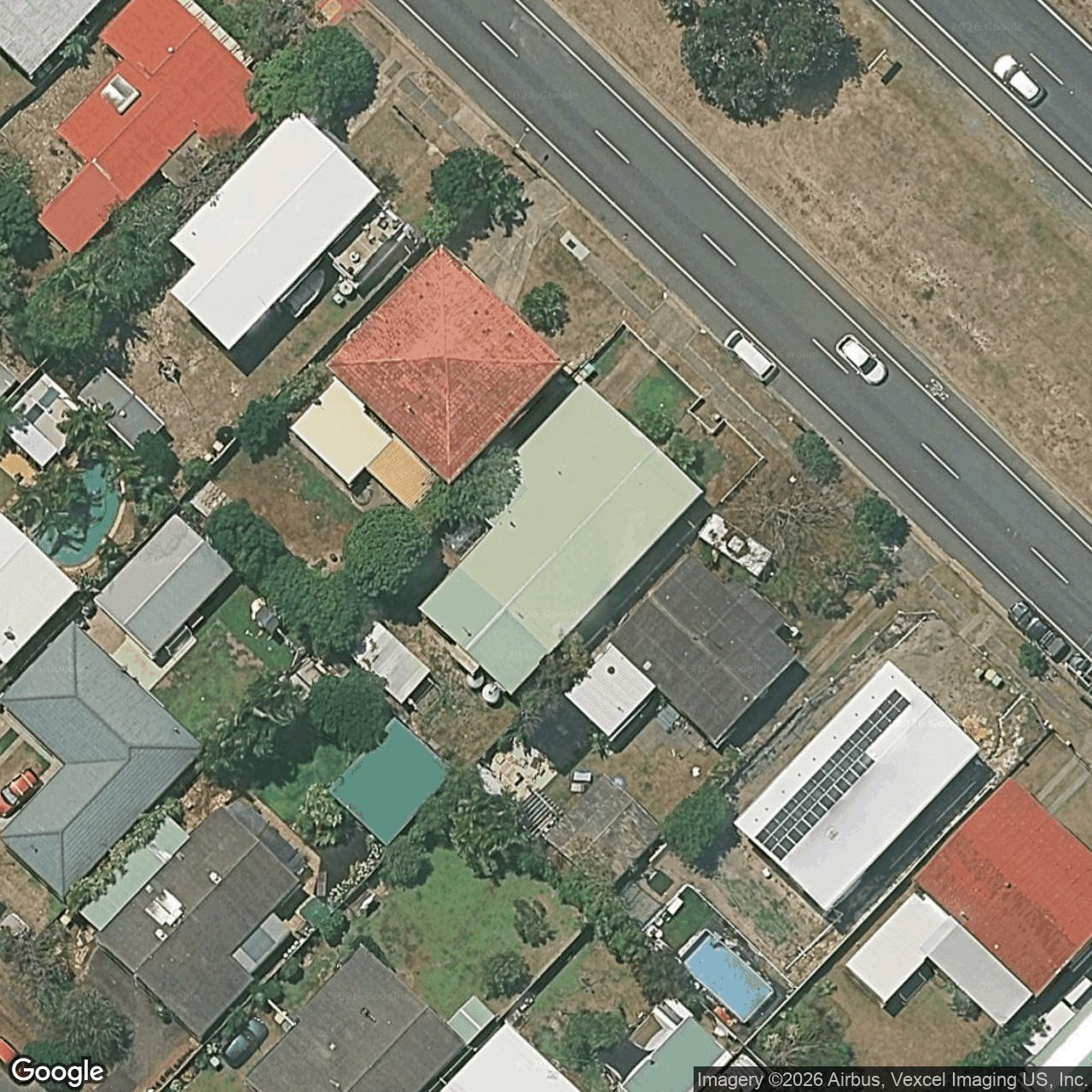 Aerial view of 260 Coolangatta Road, Bilinga QLD 4225