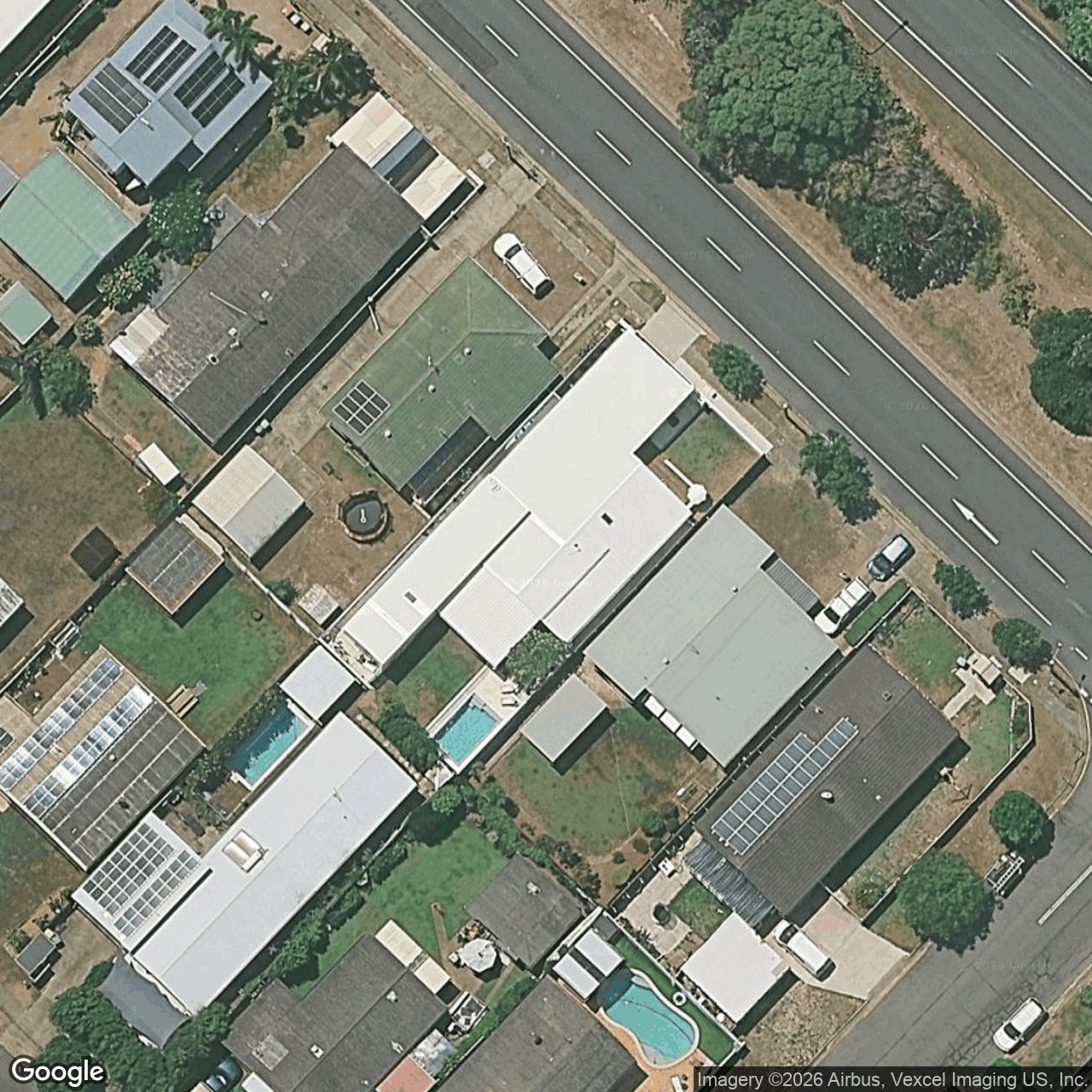 Aerial view of 276 Coolangatta Road, Bilinga QLD 4225