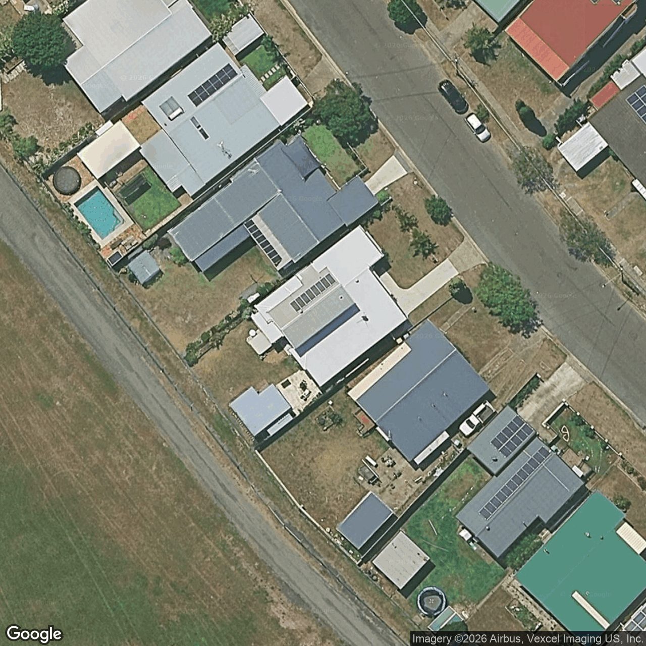 Aerial view of 308 Adina Avenue, Bilinga QLD 4225