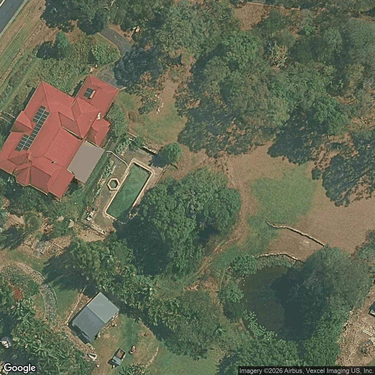 Aerial view of 136 Glenmore Drive, Bonogin QLD 4213