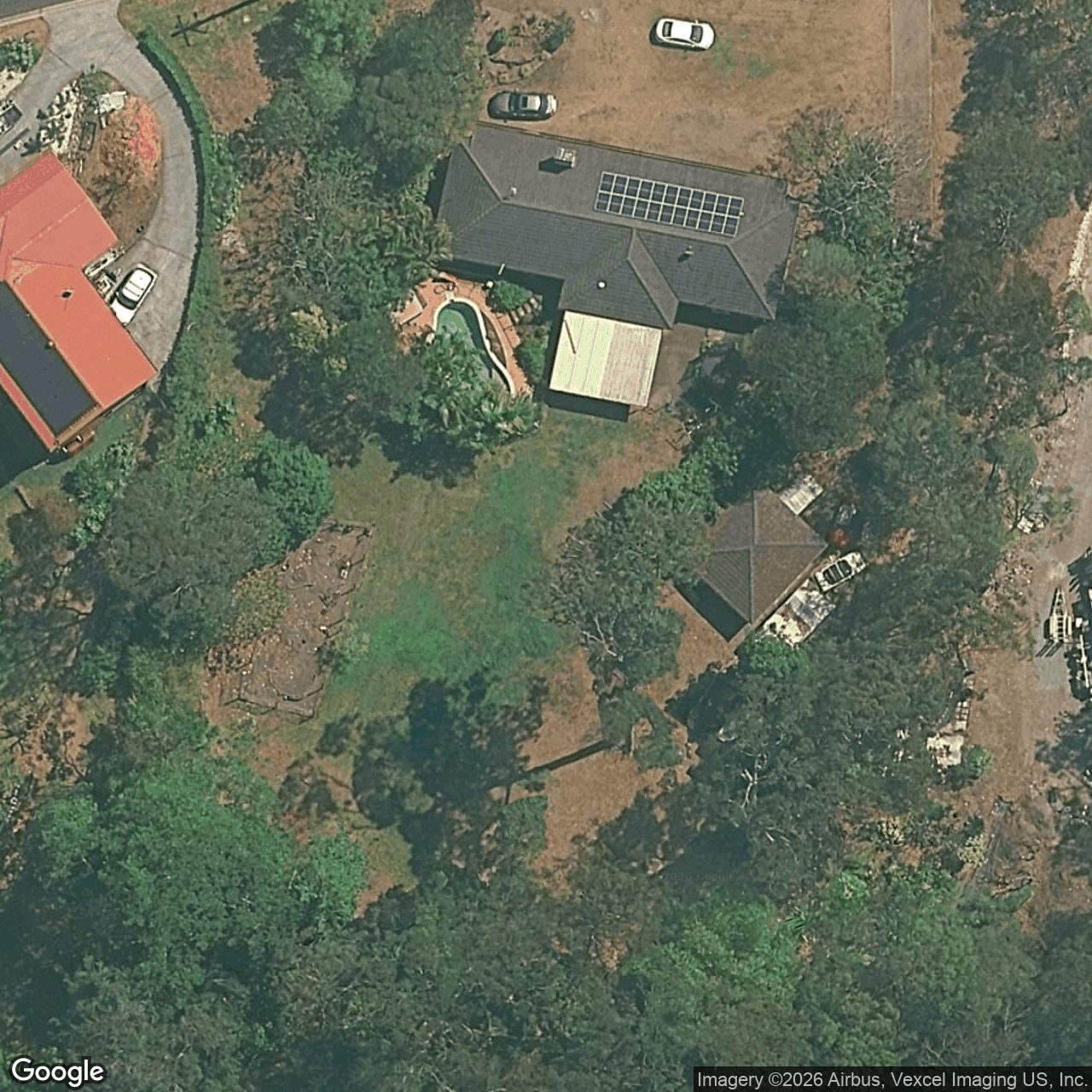 Aerial view of 4 Windemere Drive, Bonogin QLD 4213