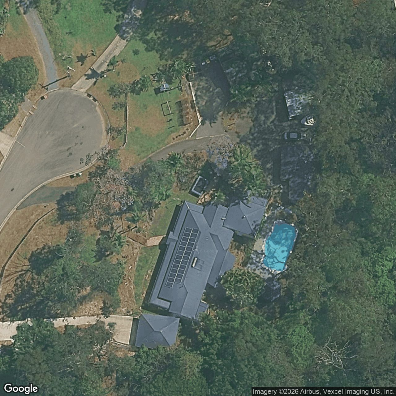 Aerial view of 7 Stirling Court, Bonogin QLD 4213