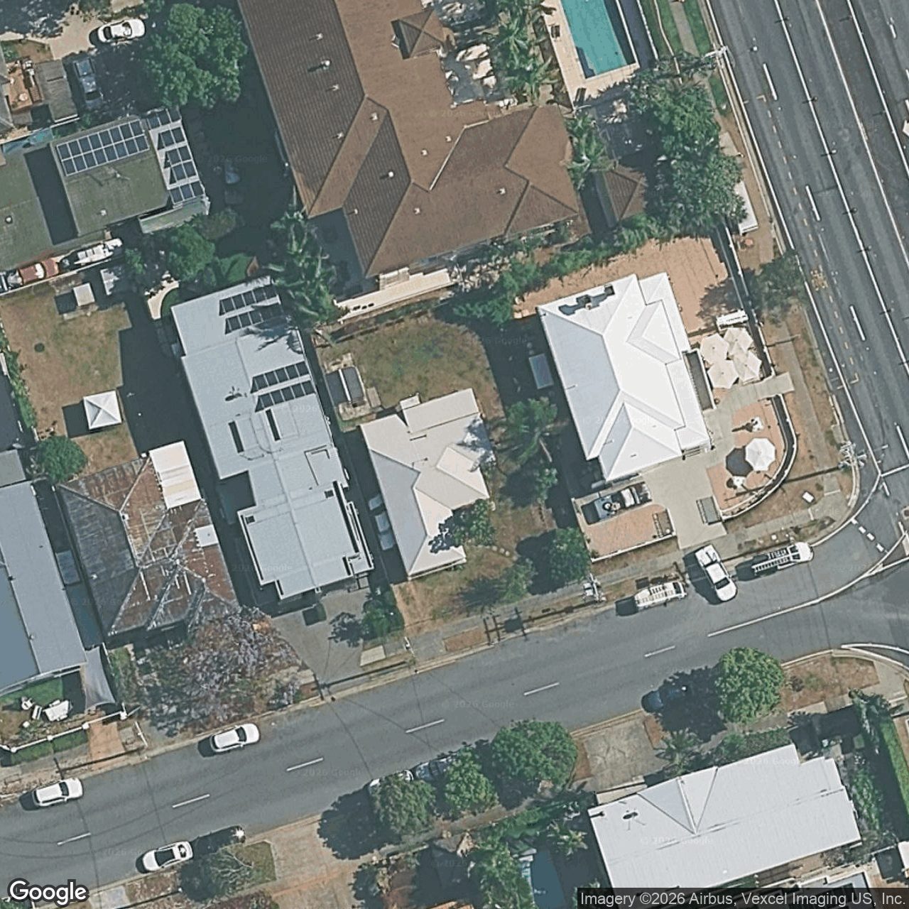 Aerial view of 3 Gardenia Grove, Burleigh Heads QLD 4220