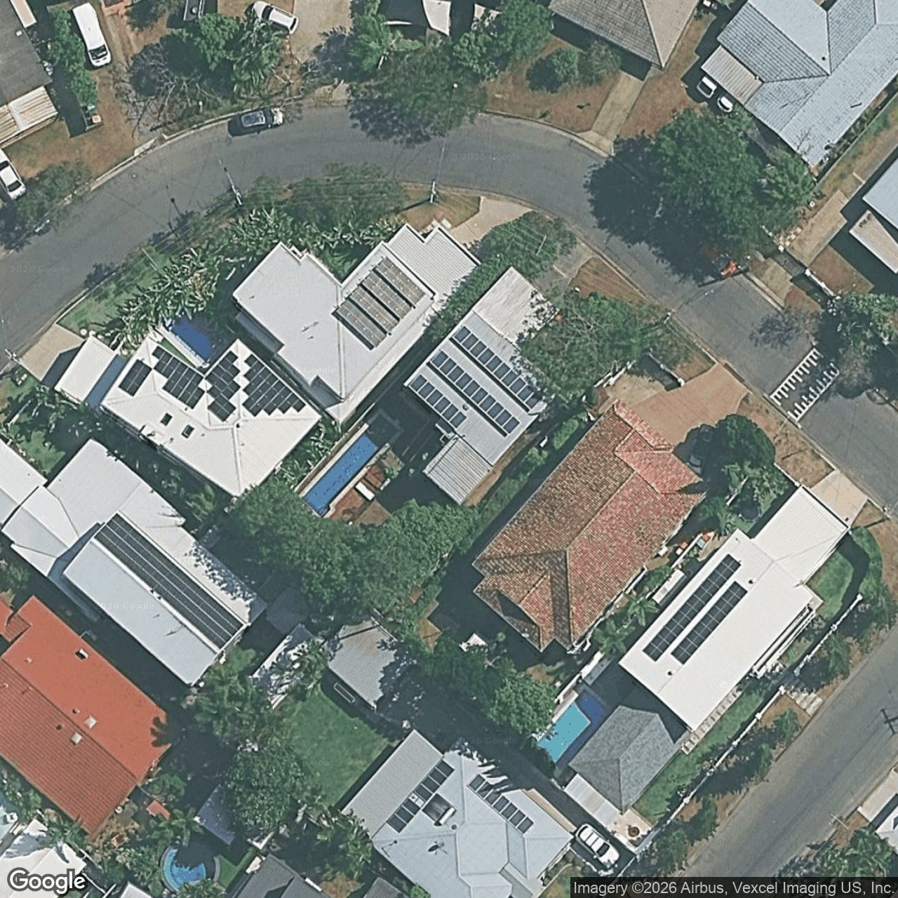 Aerial view of 20 Tawarri Crescent, Burleigh Heads QLD 4220