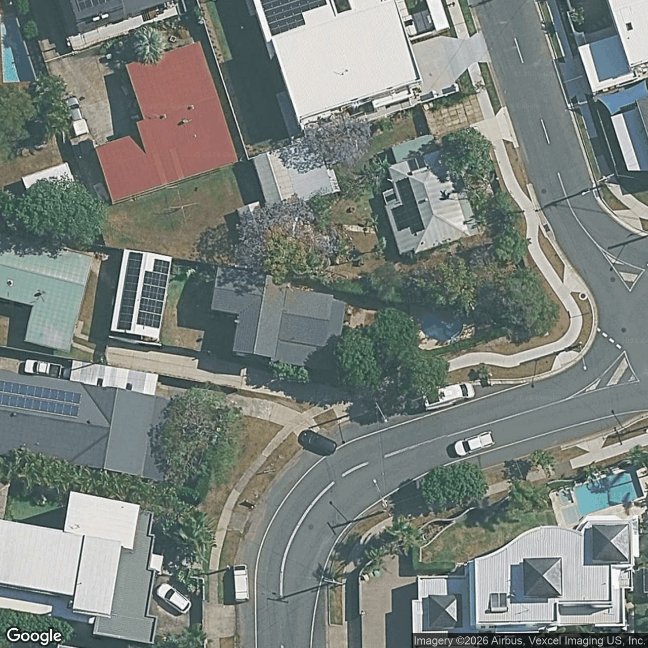 Aerial view of 19 Acanthus Avenue, Burleigh Heads QLD 4220