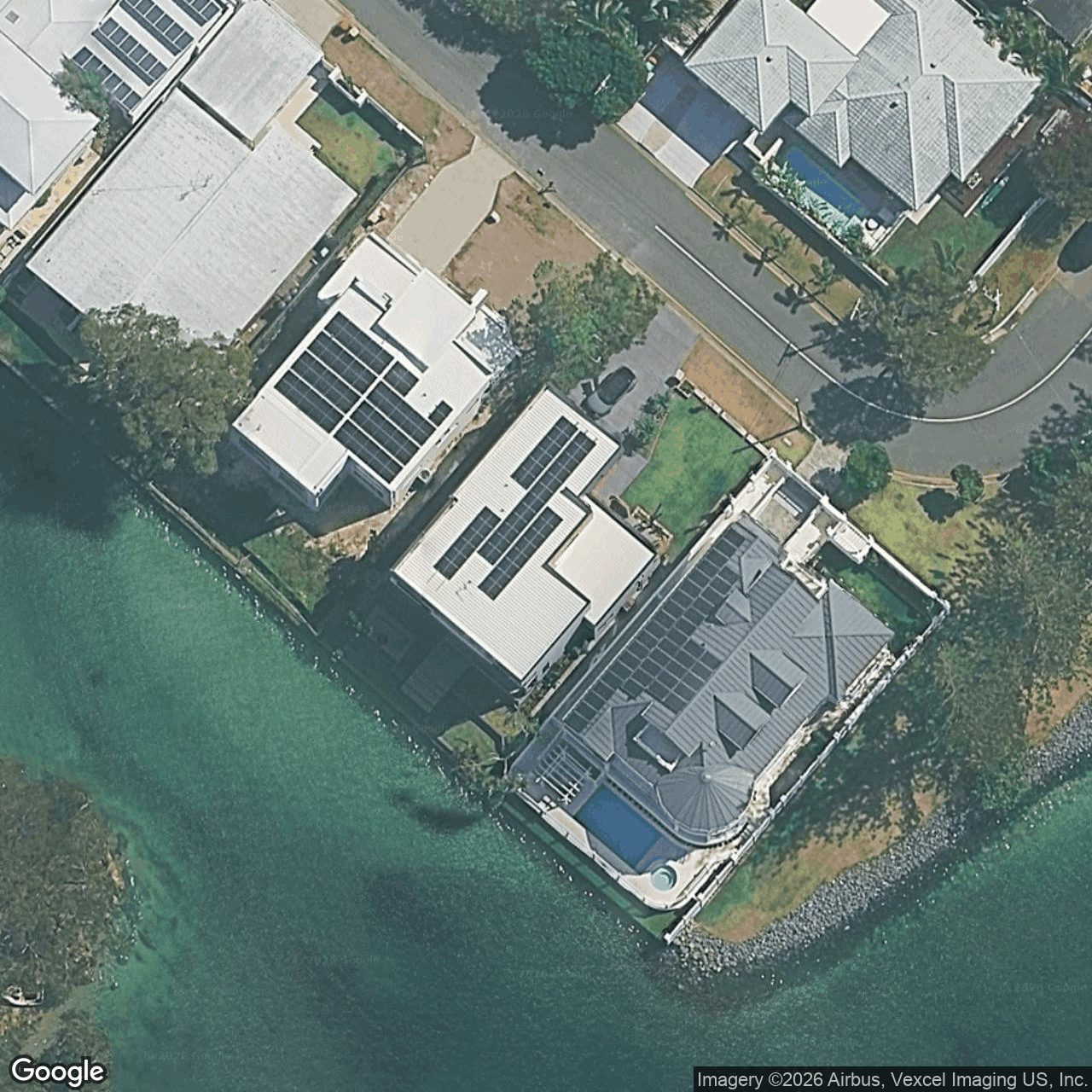 Aerial view of 4 Elanora Drive, Burleigh Heads QLD 4220