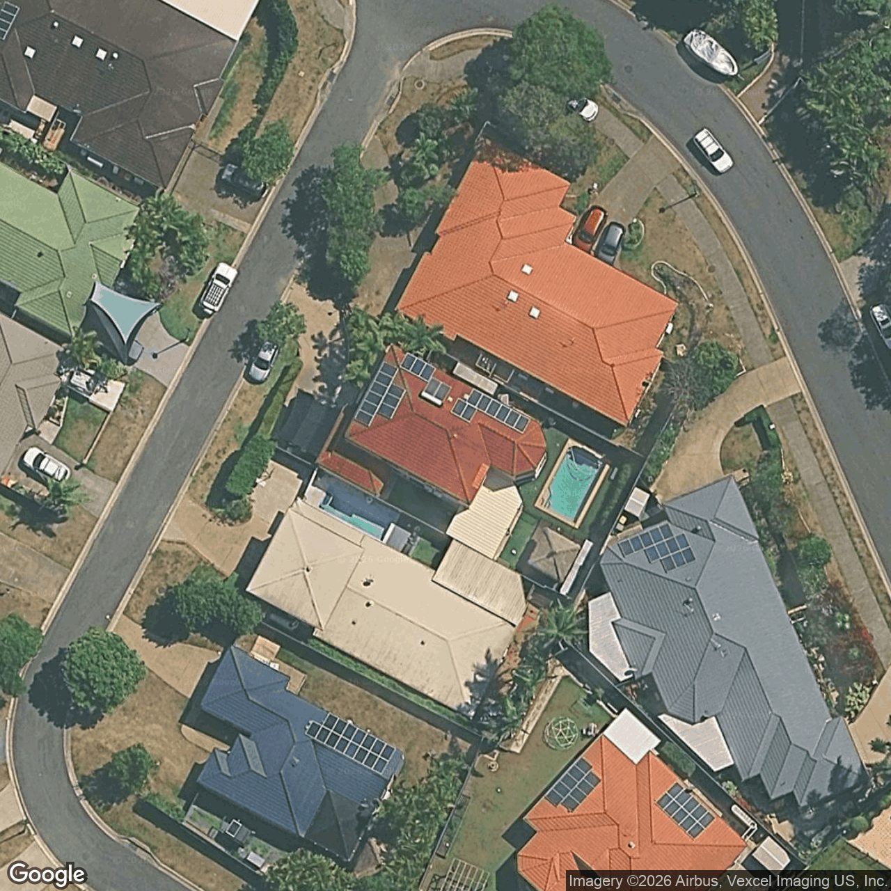 Aerial view of 4 Tiarnna Close, Burleigh Heads QLD 4220