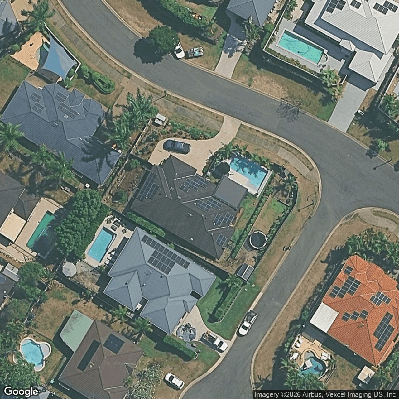Aerial view of 11 Sky Royal Terrace, Burleigh Heads QLD 4220