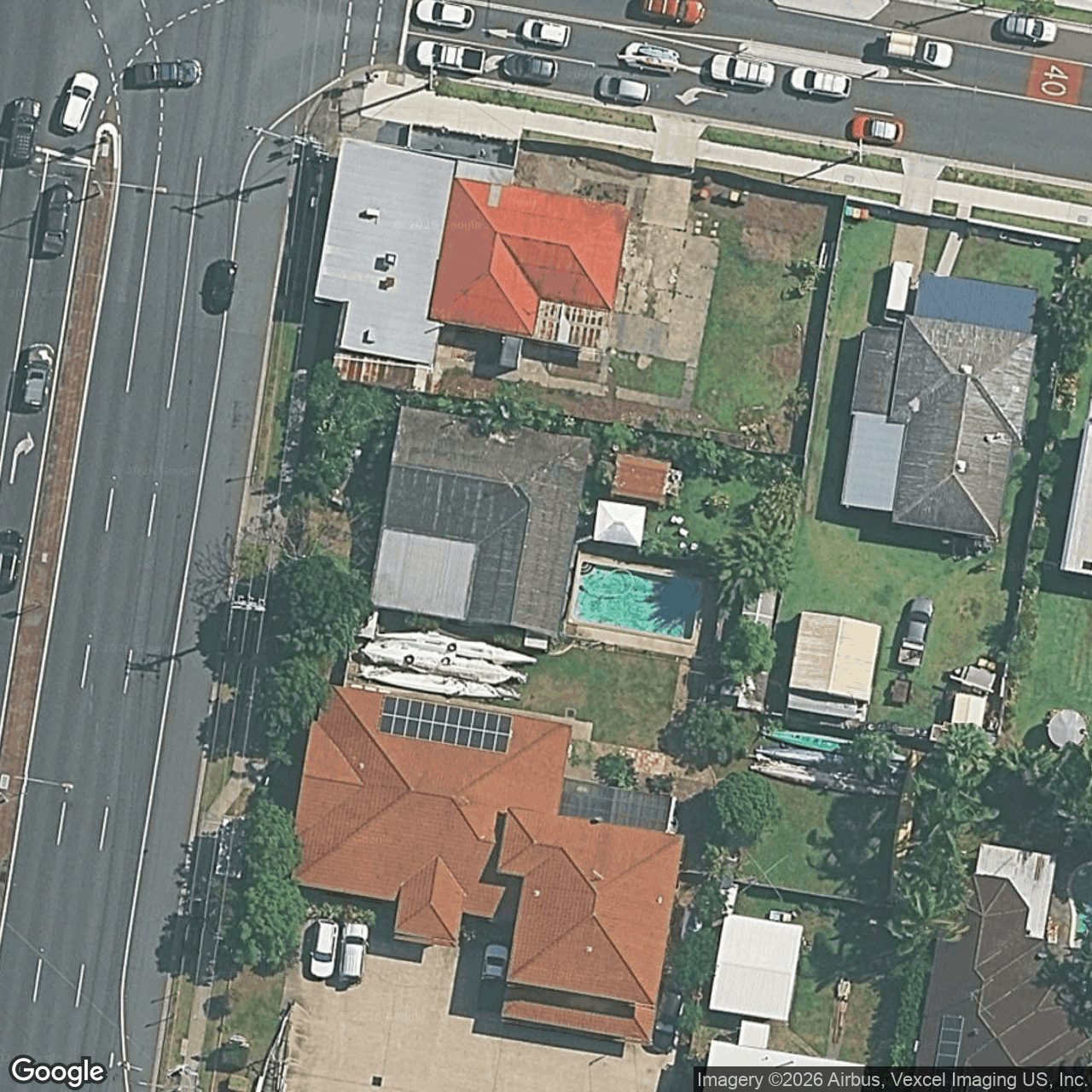 Aerial view of 136 West Burleigh Road, Burleigh Heads QLD 4220