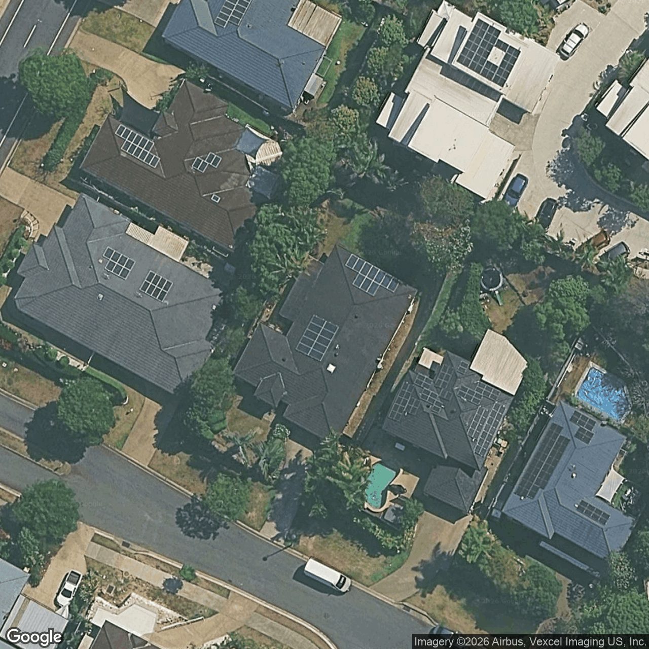 Aerial view of 4 Sky Royal Terrace, Burleigh Heads QLD 4220