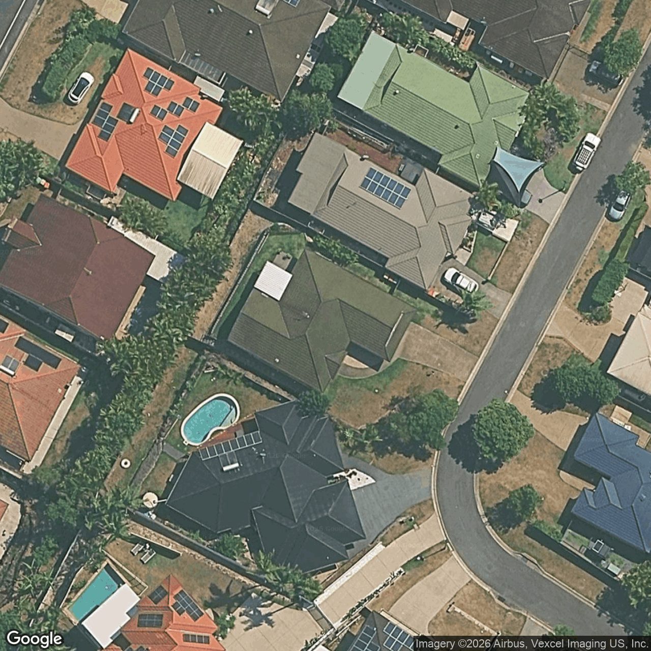 Aerial view of 7 Tiarnna Close, Burleigh Heads QLD 4220