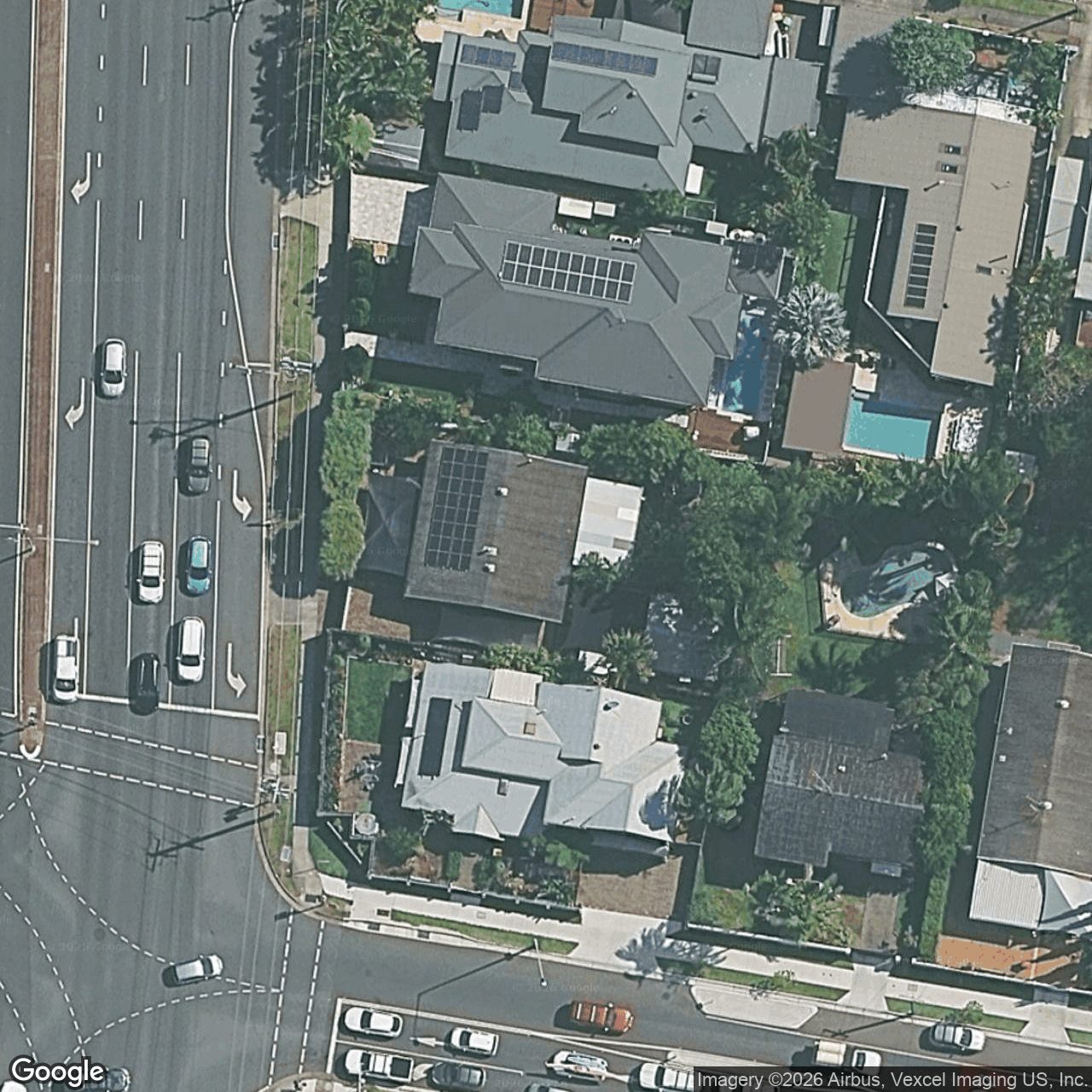 Aerial view of 130 West Burleigh Road, Burleigh Heads QLD 4220