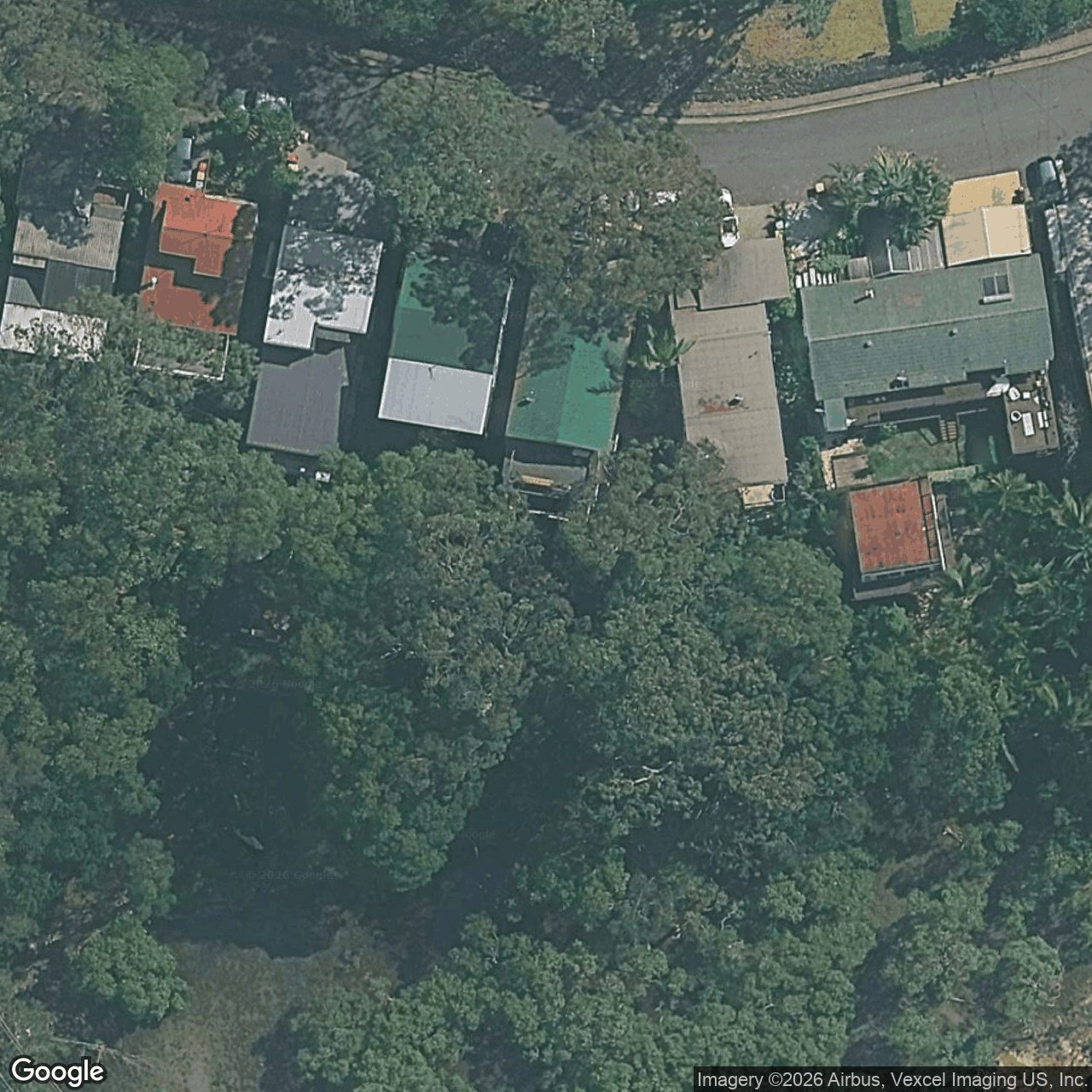 Aerial view of 116 Ocean Parade, Burleigh Heads QLD 4220
