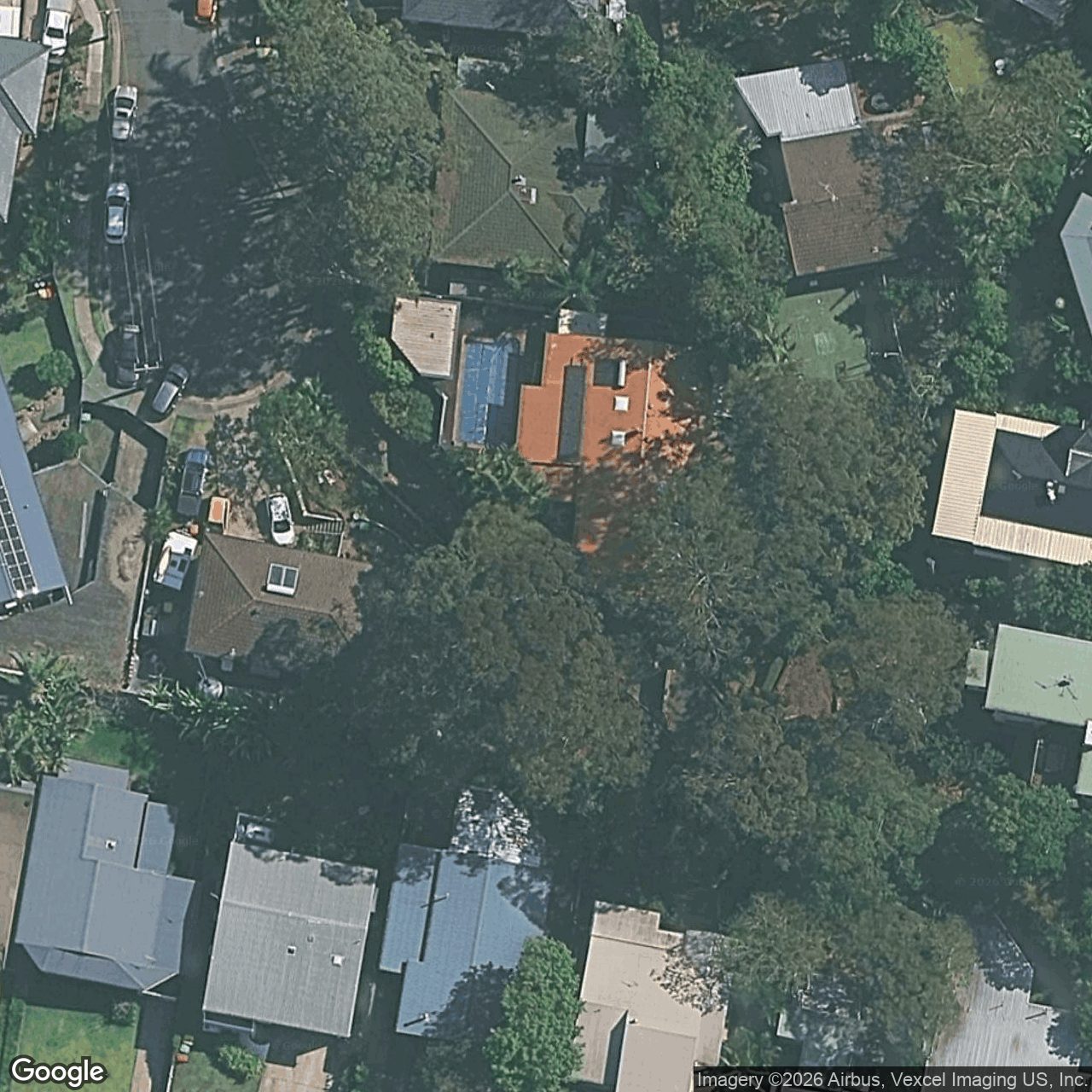 Aerial view of 4 Timbertop Mead, Burleigh Heads QLD 4220