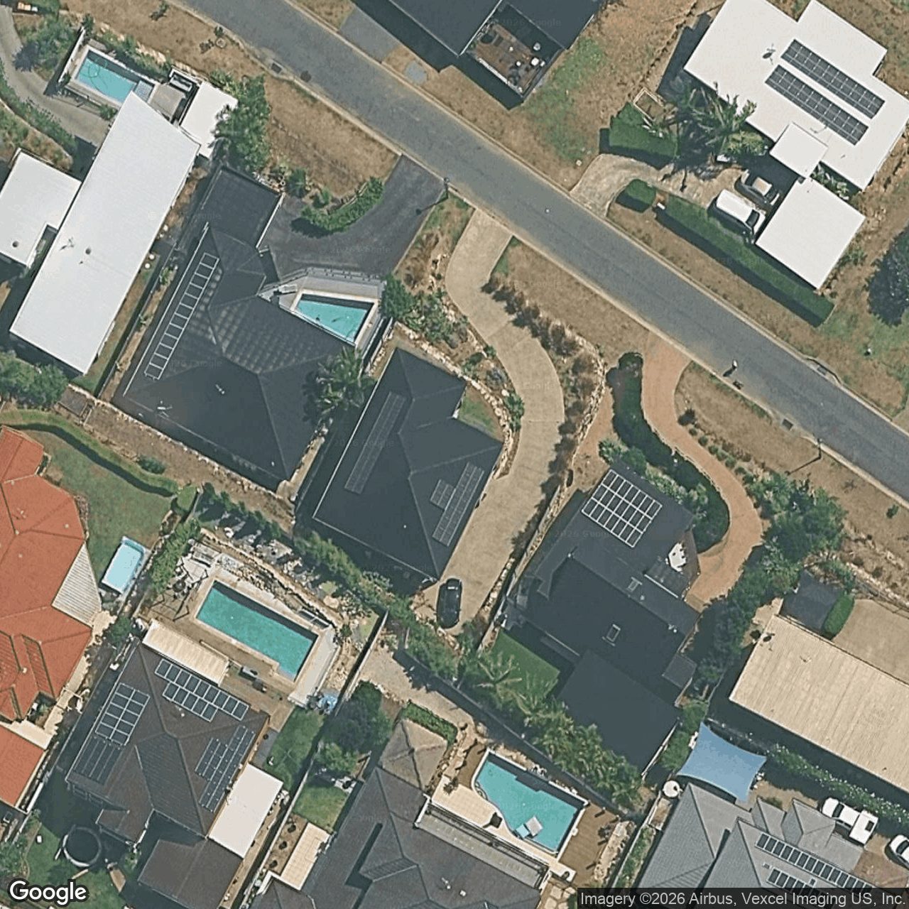 Aerial view of 44 Sky Royal Terrace, Burleigh Heads QLD 4220
