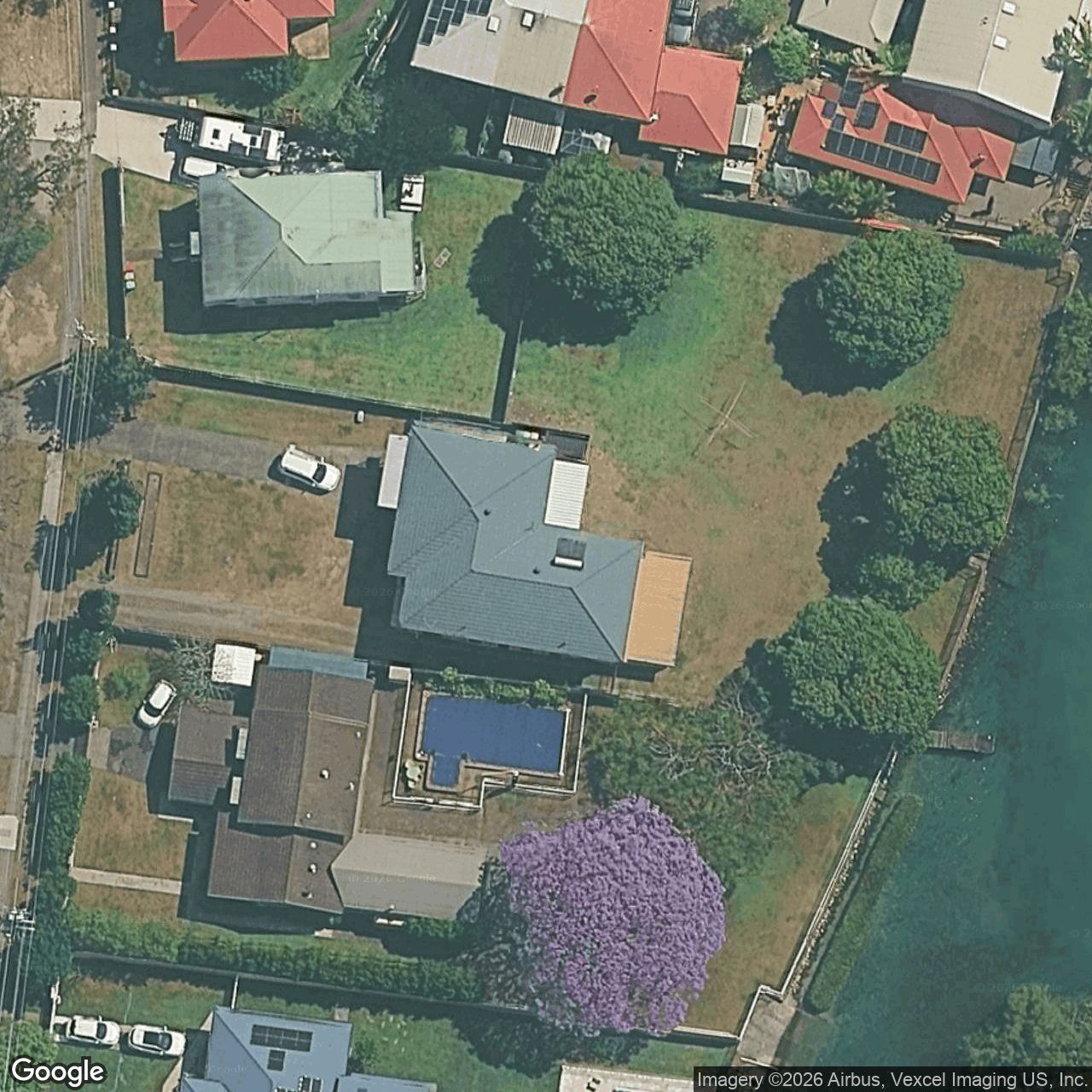Aerial view of 28 Tallebudgera Creek Road, Burleigh Heads QLD 4220