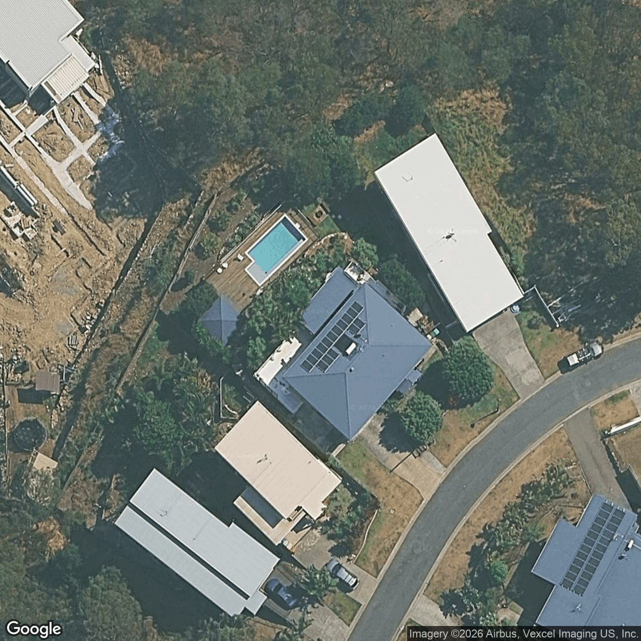 Aerial view of 59 Sky Royal Terrace, Burleigh Heads QLD 4220