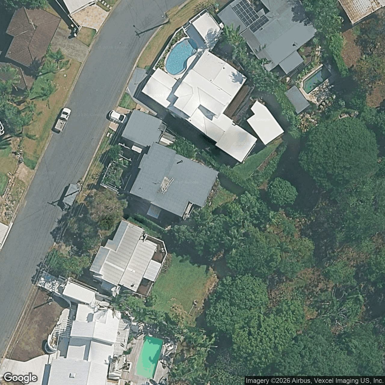 Aerial view of 7 Tanjenong Place, Burleigh Heads QLD 4220