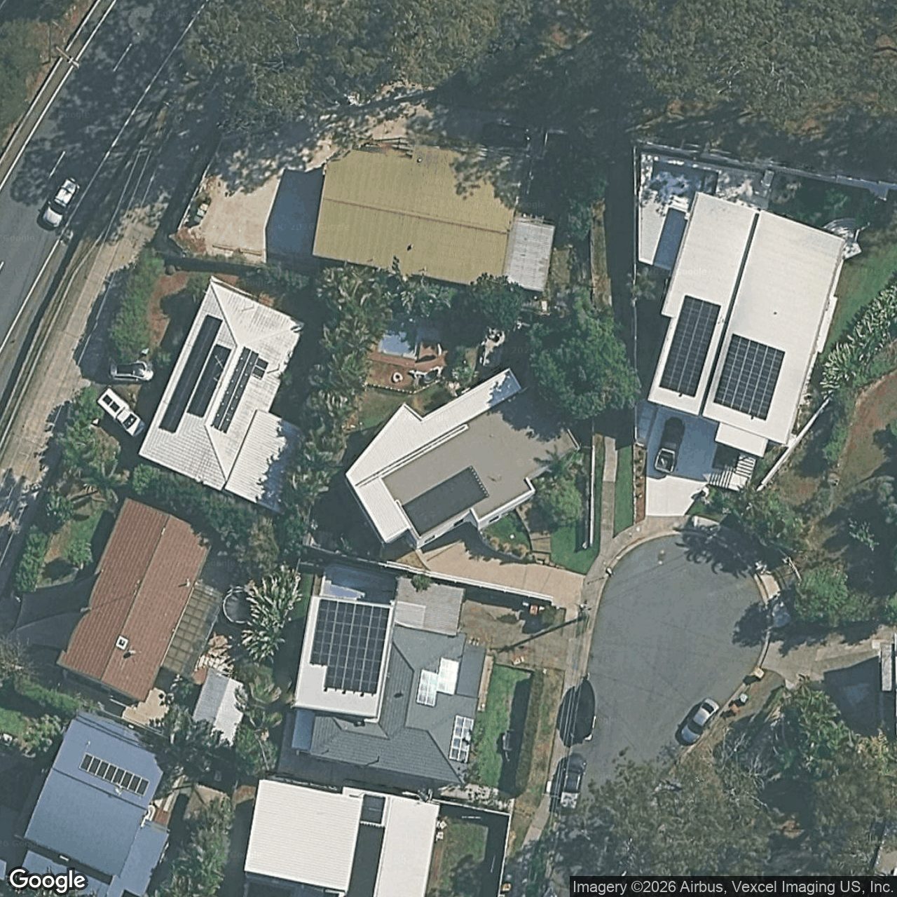 Aerial view of 25 Timbertop Mead, Burleigh Heads QLD 4220