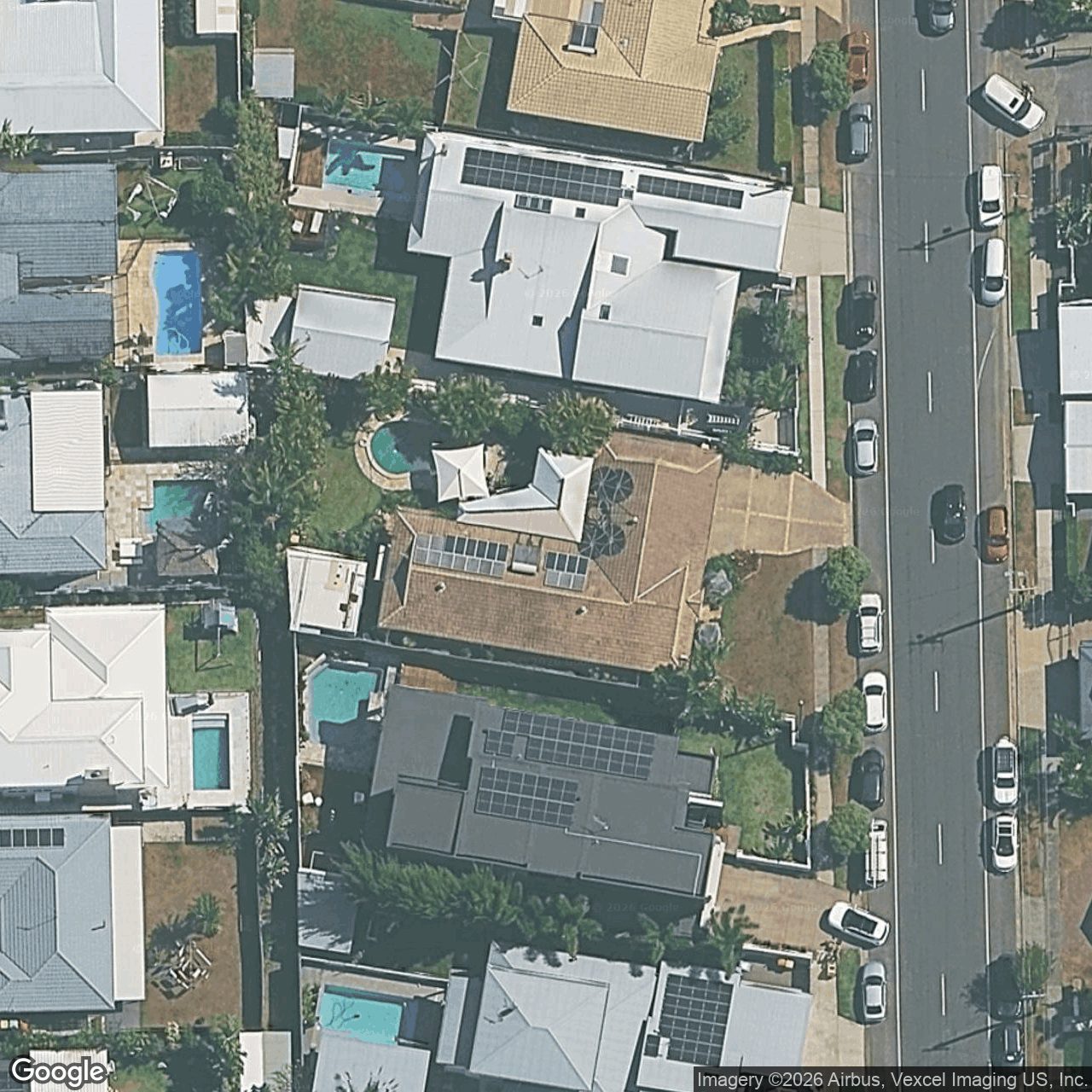 Aerial view of 41A Acanthus Avenue, Burleigh Heads QLD 4220