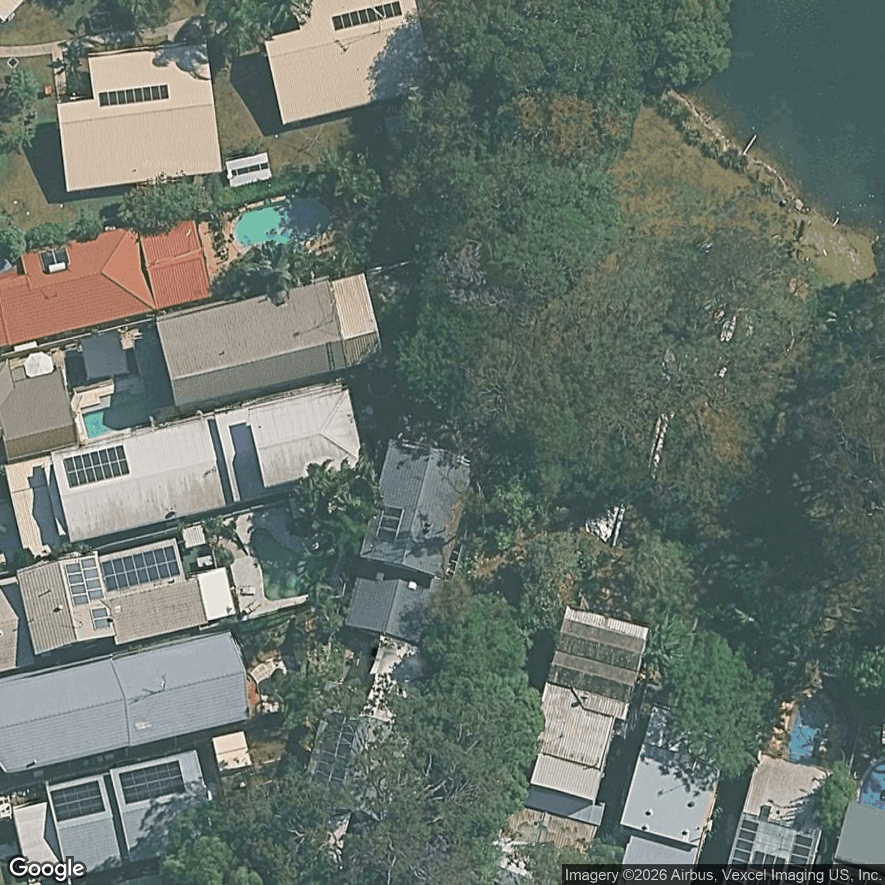 Aerial view of 52 Ocean Parade, Burleigh Heads QLD 4220