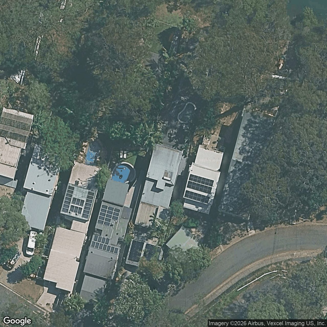Aerial view of 64 Ocean Parade, Burleigh Heads QLD 4220