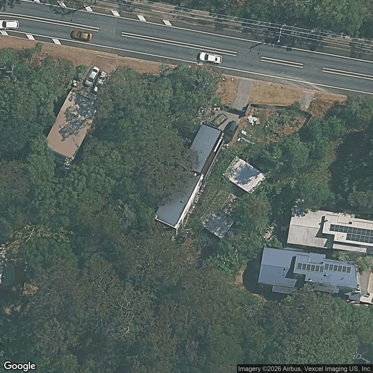 Aerial view of 36 Tabilban Street, Burleigh Heads QLD 4220