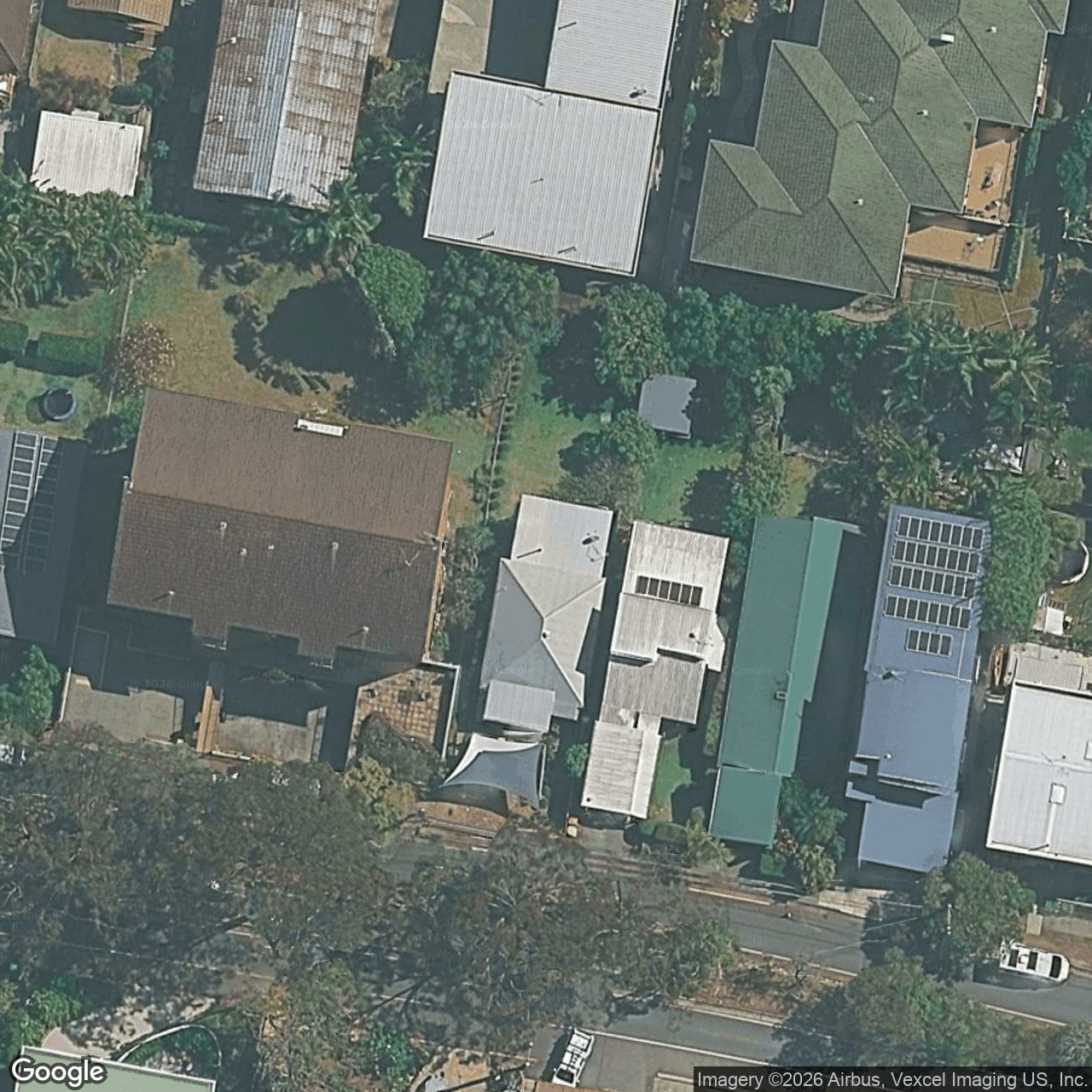 Aerial view of 9 East Street, Burleigh Heads QLD 4220